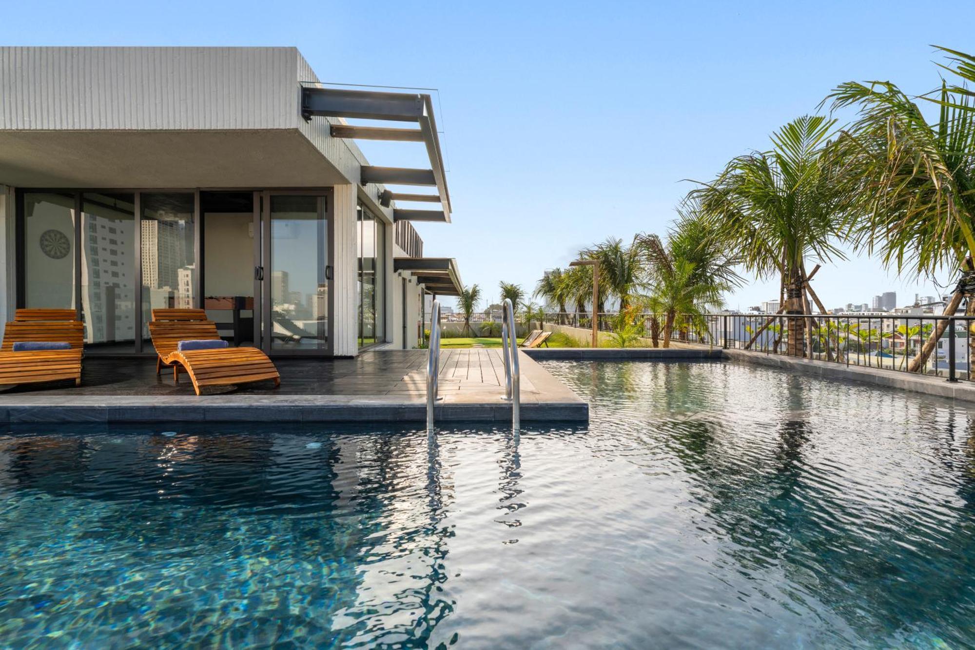 The Hem Hotel And Apartment Da Nang Esterno foto