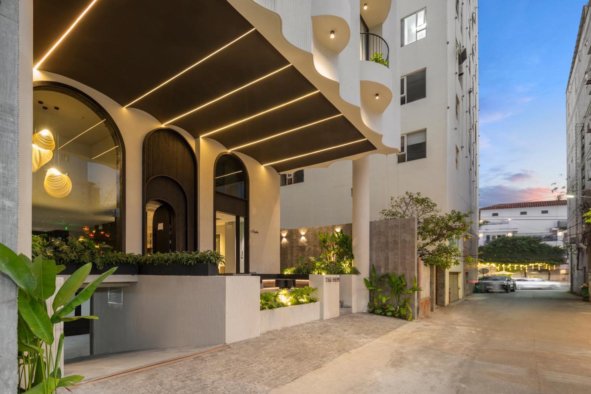 The Hem Hotel And Apartment Da Nang Esterno foto