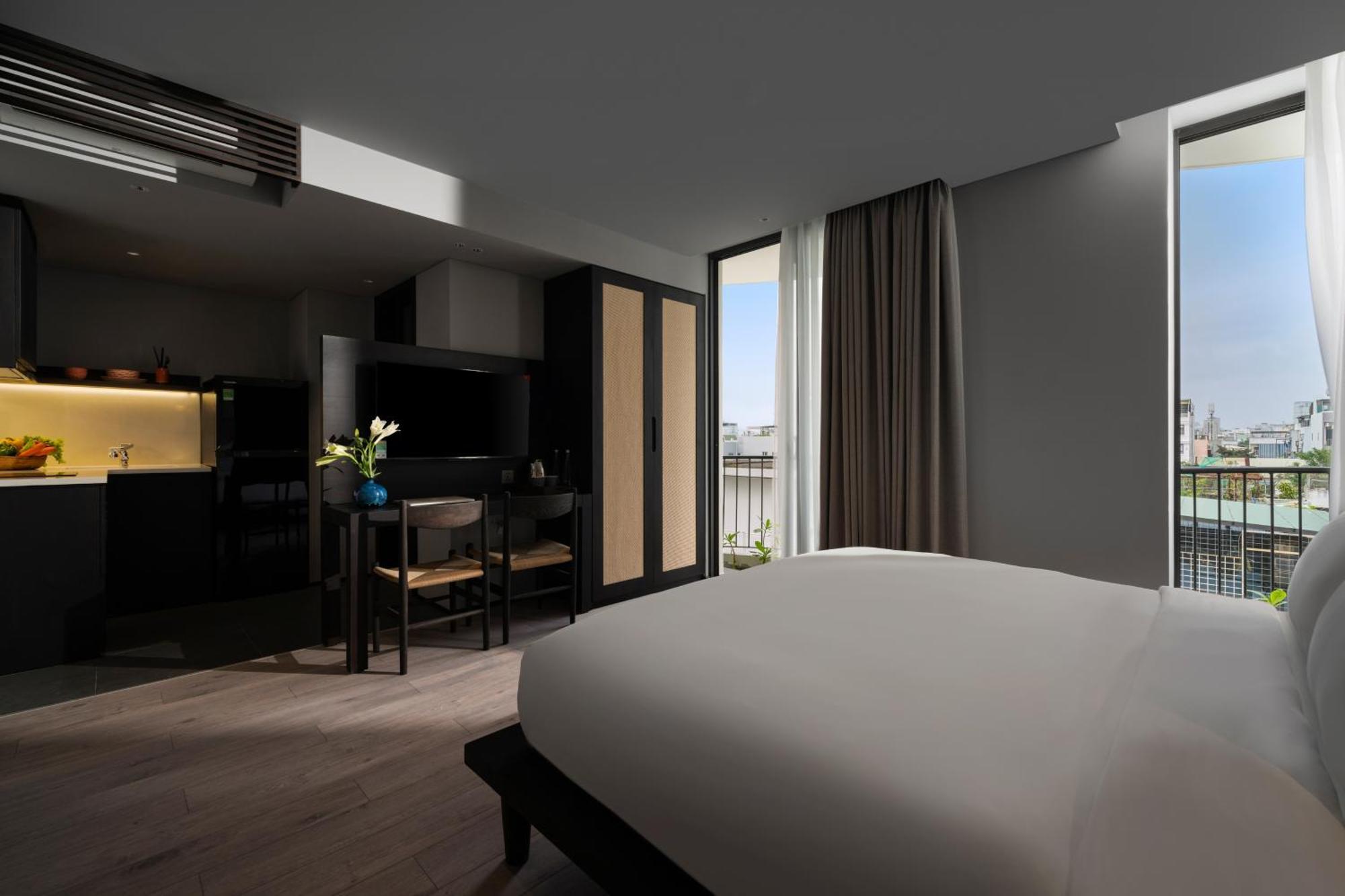 The Hem Hotel And Apartment Da Nang Esterno foto