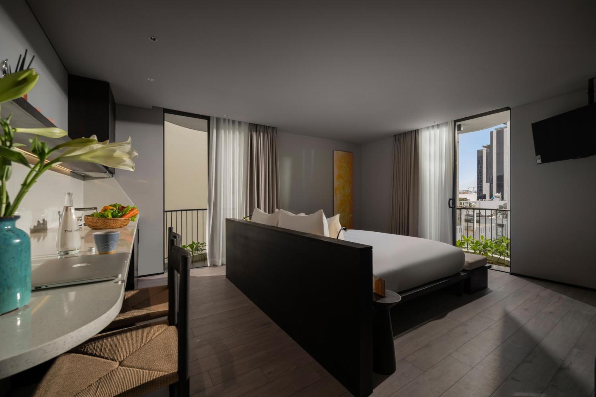 The Hem Hotel And Apartment Da Nang Esterno foto