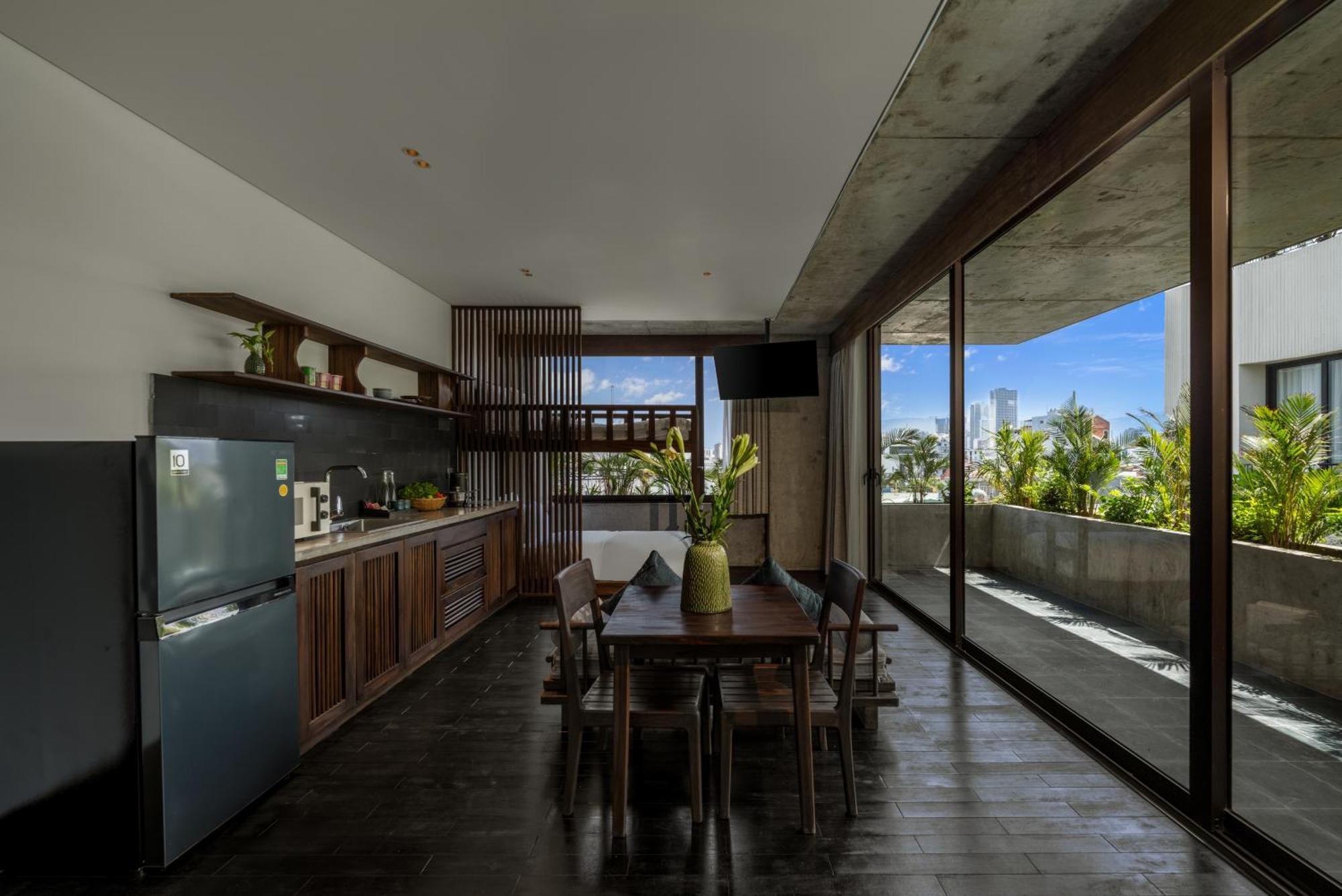 The Hem Hotel And Apartment Da Nang Esterno foto
